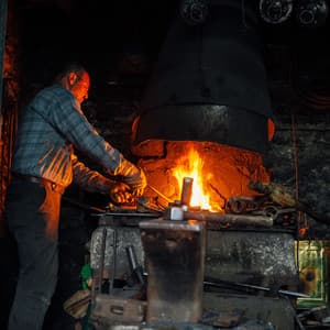 Fire Competence: Guided Work Meditation Music - Warm Crackle