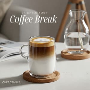 Brighten Your Coffee Break - Chef Camille