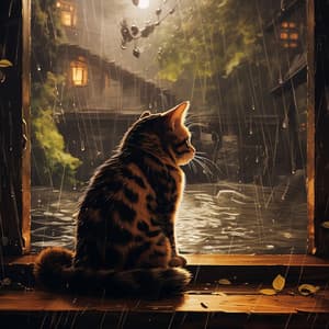 Trueno Armónico Con Compañeros Ronroneantes: Música Para Amigos Felinos - Música de jardinería