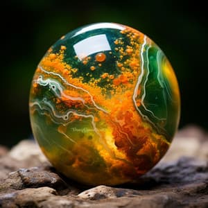 Tranquil Thunder Melodies: Meditative Music for Serenity - Touch of Spades