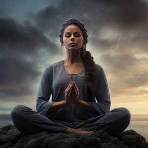 Reflexiones Lluviosas: Una Ducha Meditativa De Paz - Sonata de luz de Luna