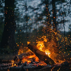Tranquil Fire Relaxation: Warm Soundscapes for Calm - Sauna Relax Music Rec