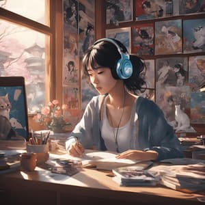 LoFi Chill Beats for Relaxing, Studying, and Late Night Vibes - Midnight Lofi