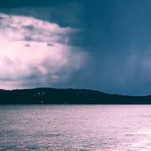 52 Ambient Rains: On a Distant Lake - Meditation Rain Sounds