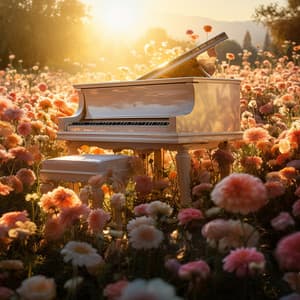 Abrazos De Rayo De Sol: El Piano Borra Preocupaciones Con Teclas Doradas - Piano de jazz clásico