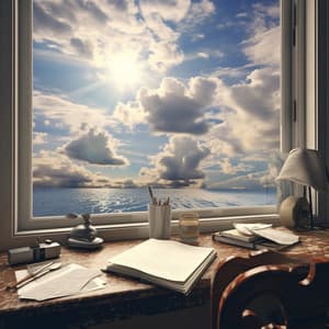 Crystal Ocean Chorales for Scholars: Music by the Ocean - Gentle Morning Music