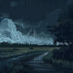 Binaural Rain Harmony: Thunder Relaxation Sounds - Relaxing The Mind