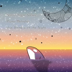 Starry Night Solace: Piano Melodies that Blend with the Night - Animal Piano Lab