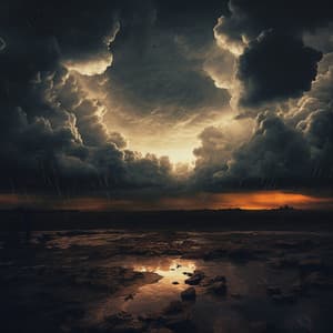 Lluvia Durmiente: Armonía De Murmullos Nocturnos - Noche Nublada