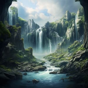 Fuga Del Río De Relajación: Sinfonía Del Refugio De Relajación - Colectivo de frecuencias de planta