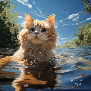 Aguas Melódicas: Notas Musicales Para Gatos De Río - Grabaciones de Liquid Planet