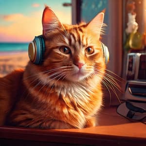 Feline Frequencies Lofi: Cats' Soothing Tunes - Lofi Sadness