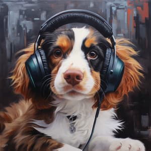 Perros Junto Al Fuego: Sonidos Reconfortantes Caninos - Música para calmar perros