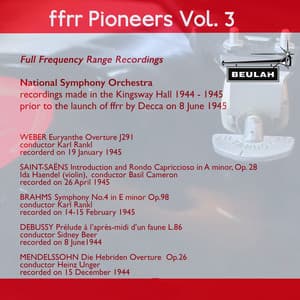 Ffrr Pioneers, Vol. 3 - National Symphony Orchestra