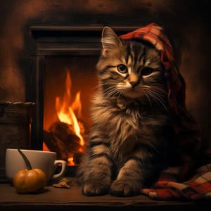 Flamas Para Gatos: Ambiente De Ronroneo De Fuego - Zona de música curativa natural