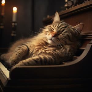 Serenas Melodías De Reflexión: Refugio Para Gatos En Piano - Colección Piano Jazz