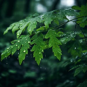 Melodías De Lluvia: Sinfonía De La Naturaleza - Música de mesa para sentirse bien durante la cena