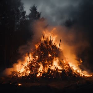 Study with Binaural Fire: Calm Flame Echoes - Binaural Systems