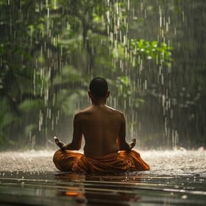 Meditación De Lluvia: Lluvia Calmante Para La Concentración - Meditación Dorada