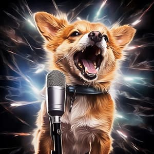 Binaural Thunder for Dogs: Calm Canine Melodies - Binaural Beats Solitude