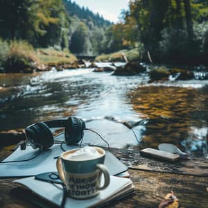 River Flow Melody: Water's Music - Ambient Tech