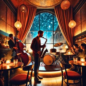 Sax & Stars: Late Night Jazz for Chill Evenings - Jazz Sax Lounge Collection