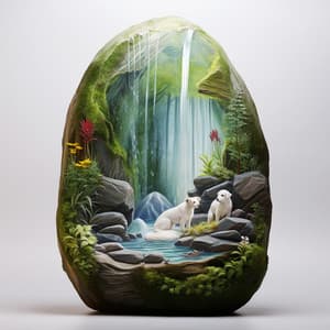 Cascading Melodies: Music by the Waterfall - Waterfalling