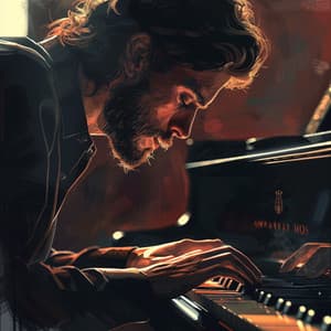 Noches Luminosas: Acordes De Música De Piano - Experiencia de piano y olas del océano