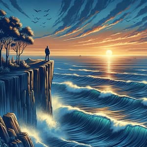 Deserted on the Dancing Waves - Calming Ocean