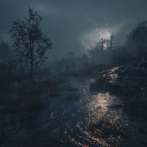Rain Chill Atmosphere: Tranquil Thunder Moments - Galaxy River