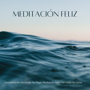 Concentración De Ondas De Playa: Meditación Feliz Con Caída De Lluvia - Sonidos de lluvia y ruido de fondo
