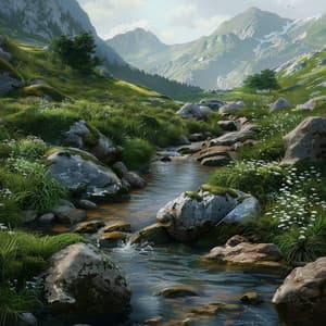 Refreshing Water Sounds: Binaural Beats for Focus - Work Music