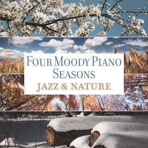 Four Moody Piano Seasons - Jazz & Nature: Gentle Melodies for Reflection - Piano Bar Music Guys