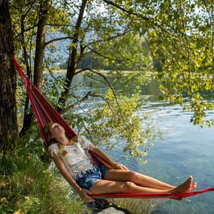 Theta Waves of Serenity: Nurturing Rivers for Calming Relaxation - Relaxing Water Sounds