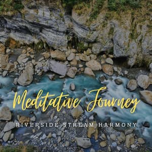 Stream's Meditative Journey: Finding Peace by the Riverside - Water Sound Natural White Noise