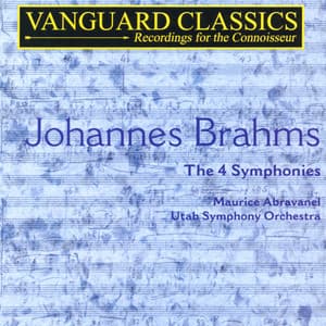 Brahms: The 4 Symphonies - Maurice Abravanel