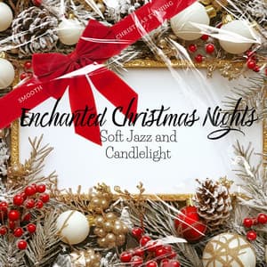 Enchanted Christmas Nights: Soft Jazz and Candlelight - Smooth Christmas Evening