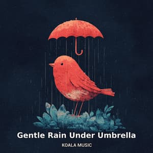 Gentle Rain Under Umbrella - Rain Sounds