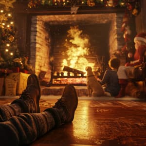 Fireside Yuletide: A Cozy Christmas - #Relaxing