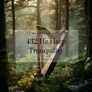 432 Hz Harp Tranquility: Meditative Peace - Meditative Harp