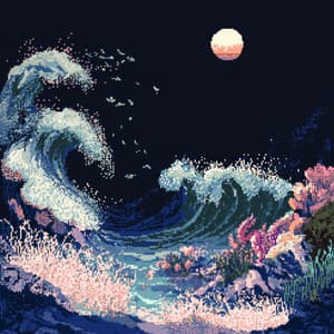 The Calm Ocean: Unwinding Ocean Melody - Sea Waves Sounds