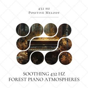 Soothing 432 Hz Forest Piano Atmospheres - 432 hz Positive Melody