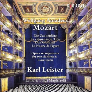 Mozart: Opera Arrangements for Two Clarinets and Basset Horn - Wolfgang Amadeus Mozart