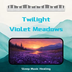 Twilight Violet Meadows - Sleep Music Healing