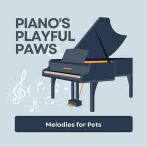 Piano's Playful Paws: Melodies for Pets - Chillout Lounge Piano