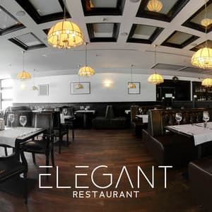 Elegant Restaurant: Night Smooth Jazz Candles, Champagne and a Delicious Dinner - Restaurant jazz sensation