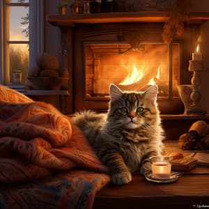 Fiery Bond with Cats: Fugue of Peaceful Connection - Red neptun