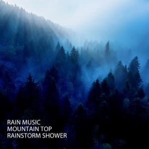 Rain Music: Mountain Top Rainstorm Shower - Hang Drum Music