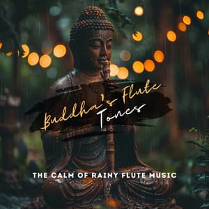 The Calm of Rainy Flute Music: 432 Hz Soothing Sounds - Buddha's Flute Tones