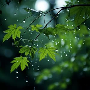 Relaxation Rain: Gentle Downpour for Serenity - Pilates Music